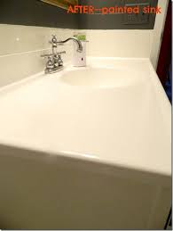painting a sink an easy tutorial
