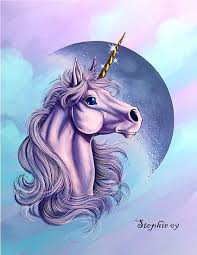 Images and depictions of this type of unicorn can be seen in ancient england tapestries. Unicorns Fan Art Purple Unicorn Pictures Unicorn Art Unicorn And Fairies