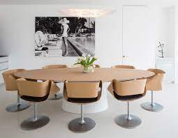 For example, it is far more economically efficient. 20 Perfectly Shaped Oval Pedestal Table For Your Dining Area Home Design Lover