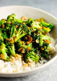 Heat up the veggies in a skillet and stir fry them until they are warm and cooked (about 3 to 5. Broccoli With Garlic Sauce Recipe Build Your Bite