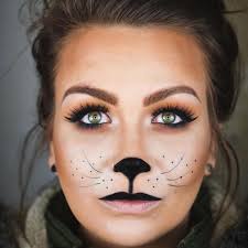 Simple Cat Lady Cat Halloween Makeup Tiger Makeup Fox Makeup Halloween