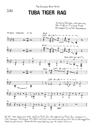 In the movie beetlejuice, the theme is that the afterlife is not really the end for us all; Tuba Tiger Rag Tuba Noten Luther Henderson Blechblaser Ensemble