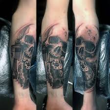 Tattoona harley davidson sleeve tattoo cool eyecatching tatoos. Simple Motorcycle Tattoo Ideas Novocom Top