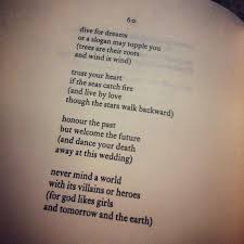 A poem may have only one or many stanzas. Putting In Wedding Programs Or On Display As Signage At Reception Our Poem Only Going To Put Stanzas 1 3 Though Trust Yourself Words Ee Cummings