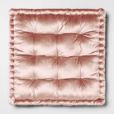 Next day delivery & free returns available. Velvet Oversize Square Floor Cushion Pink Opalhouse Target Square Floor Pillows Square Throw Pillow Floor Cushions
