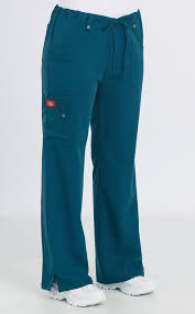 Dickies Xtreme Stretch Drawstring Flare Leg Scrub Pant Veterinary Apparel
