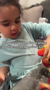 the obsession is REAL 🍓 #strawberry #toddlermom