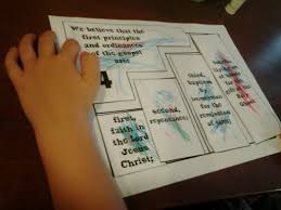 The faith in god booklet includes activities and goals for them to accomplish that help them learn more about the things our church teaches. Articles Of Faith Lds Scripture Study For Kids