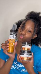 As promised!!!! Welcome to part 2🤗 Watch me style my hair using  @auntjackiescurlsandcoils & @auntjackies.africa Biotin + Honey Line🍯 ,  Products🥰: * Hold Tight Braid & Twist Gel * Smooth + Swirl Edge ...