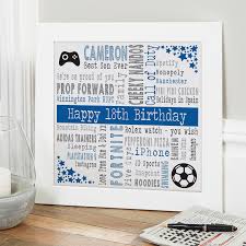 Turning 18 is definitely one of the biggest birthdays. 18th Birthday Gifts Present Ideas For Men Chatterbox Walls