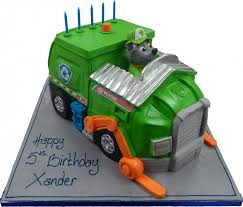 Paw Patrol Fire Engine Cake