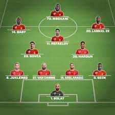 Antwerp fc eindigde dat jaar als derde, op amper twee puntjes. Onze 11 Reds Aan De Aftrap Vandaag Royal Antwerp F C Facebook