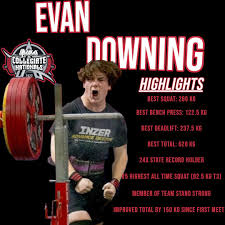 I'd like to congratulate and wish the best of luck to Maine's two  representatives at @usapowerlifting @collegiatenationals this year! @ evan.downing and @gabekatz will be taking the national stage later today,  and they've