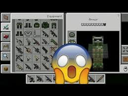 Guns In Minecraft Pe 1 2 Mcpe 2017 Minecraft Pe Minecraft Minecraft Tutorial