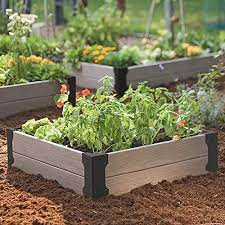 Use with 2 x 6 to 2 x 12 lumber. Amazon Com Raised Garden Bed Set Of 4 Corner Brackets Holds Up To 2 Inch X 12 Inch Planks Patio Lawn Garden