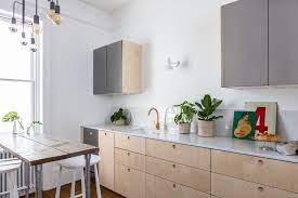 Custom Fronts Plywood Kitchen Birch Ply Industrial Kitchen Design London Kitchen Ikea Hack I Dark Furniture Living Room Plywood Kitchen Small Bedroom Furniture