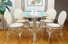 Check out our wicker dining room selection for the very best in unique or custom, handmade pieces from our shops. Rattan Wicker Dining Round Table Glass Top Set Glass Round Dining Table Round Dining Room Sets Glass Dining Table
