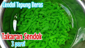 Kandungan minyak dalam beras cokelat membuatnya lebih cepat rusak. Resep Cara Membuat Cendol Tepung Beras Rasa Pandan Lembut Dan Mudah Takaran Sendok Bisa Untuk Jualan Youtube