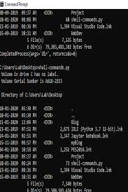How To Execute Shell Commands With Python In 2020 Python Programming Python Command