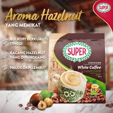 Super coffee delivers high quality coffee right at your own convenience. Super Charcoal Roasted Heritage 3 In 1 White Coffee Hazelnut 36g X 15sachets 1674980 Best Grocery Store