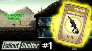 Fallout Shelter Gameplay Ultimate Weapon Youtube