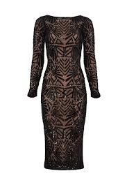 Dress The Population Black Emery Dress Sequin Dress Outfit Wedding Attire Guest Trendy Dresses