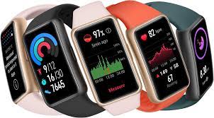 It features a 14 days long battery life. Huawei Band 6 Huawei Deutschland