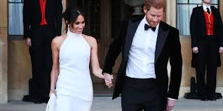 Waight keller, who became the first female artistic director at the historic french fashion house givenchy, was chosen by markle to. Meghan Markle Second Wedding Dress Photos Meghan Markle Stella Mccartney Reception Wedding Gown Details