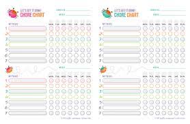 The editable chart is available in both word and as an editable pdf. Free Printable Chore Charts For Kids Fab N Free