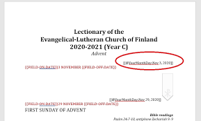 Full text of the sunday bible readings, following the revised common, episcopal, roman catholic, anglican church of canada, and church of england lectionaries. Pb Elcf Lectionary Year 3 2020 2021 Faithlife Forums
