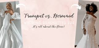 Find wedding guest dresses from rent the runway. Trumpet Vs Mermaid Wedding Dresses What S The Difference