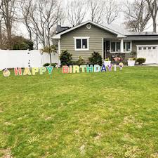 Hgtv shares tips, tools and techniques to improve drainage in your yard, around your home and in your landscaping. Happy Birthday Yard Signs Letters Free Shipping Vpn