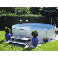Mypool Rundpool Set Rund O X H 450 X 150 Cm Hagebau De Kleiner Pool Design Moderner Hinterhof Pool