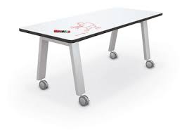 A desktop whiteboard could be a game changer for those of us that need a little extra help keeping everything organized. 29 H Whiteboard Desk 72 W X 36 D By Mooreco Nbf Com
