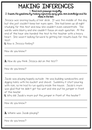 Reading And Grammar Pack No Prep Printables Teaching Reading Skills Inference Activities Reading Classroom