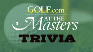 Here is some trivia about the us masters golf tournament. Masters Trivia Quiz