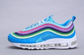Nike Air Max 97 Blue Multi Color Ah6806 100 Sneaker Women S Shoes Nike Air Max 97 Nike Air Max Air Max 97