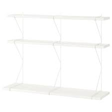 Bergshult Pershult Wall Shelf Combination White White 47 1 4x11 3 4x35 7 8 Ikea Ikea Wall Shelves Wall Shelves Shelves
