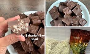 Disebabkan tahun ini ekonomi keluarga tidak berapa baik, cn cuba untuk membuat sendiri biskut coklat rice sukatan cawan ini dan rasanya pergh, macam orang duk jual tu hokay. Resepi Biskut Bubble Rice Choco Bar Hanya Guna 2 Bahan Mudah Daily Makan