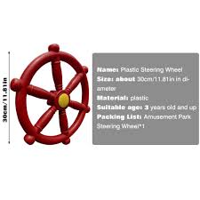 Together with the rest of the steering mechanism, it forms part of the helm. Pirate Ships Wheel Plastic Ship Steering Wheel Playground Ships Wheel For Amusement Park Outdoor Fun High Quality Playground Aliexpress
