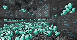 This 3 inch square minecraft diamond ore light will shut off after 3 . Minecraft Diamond Backgrounds Wallpaper Cave