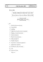 The water services regulation authority, or ofwat, is the body responsible for economic regulation of the privatised water and sewerage industry in england and wales. A Bill Intituled An Act To Amend The Water Services Industry Act 2006