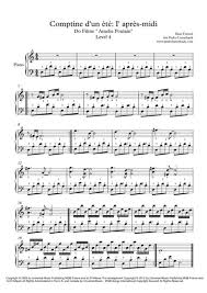 Buying and listening to digital music has never been easier. Comptine D Un Autret L Aprs Midi Sheet Music Pdf Download Sheetmusicdbs Com