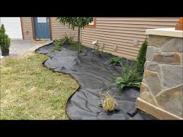 In addition, it can make weeding a nightmare. Diy Landscaping The Home Ready For Rock Youtube