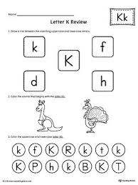 All About Letter K Printable Worksheet Letter Recognition Worksheets Letter H Worksheets Preschool Letters