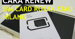 Ordering a replacement sim card. Cara Ganti Dan Tukar Kad Sim Telefon Hilang Atau Rosak Some Bullet For Your Head