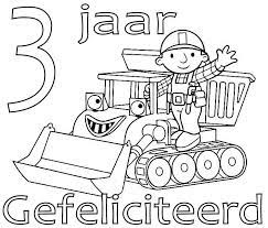 Kleuren Nu Bob De Bouwer 3 Jaar Kleurplaten