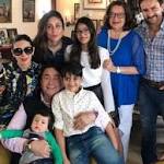 Kapoor family gathers their traditional