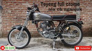 Mega pro setang jepit modifikasi jadi cb. Modifikasi Megapro Jadi Cb 100