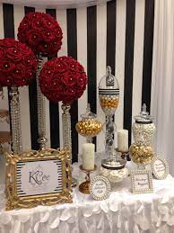 Candy Side Of The Buffet By Kcee S Candy Buffets Wedding Candy Table Wedding Bar Wedding Decorations